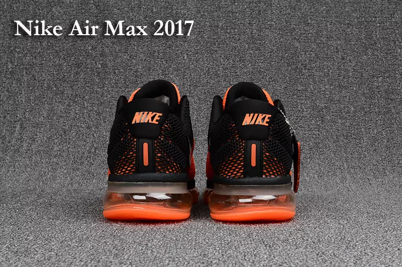 baskets air max 2017 femme blanc orange black